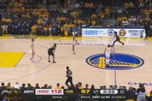 🏳2分24秒 勇士落后15分 科尔换下主力宣布投降！