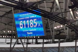 再破纪录！英博vs国安现场61185人，为本赛季中超纪录&历史第二高