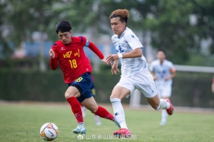 全运会U20男足资格赛：山东1-0四川三连胜领跑