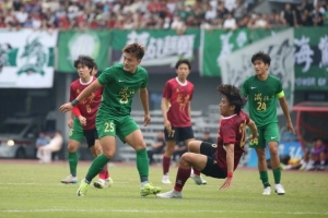 全运会男足U20组预选赛：浙江队1-1战平北京队