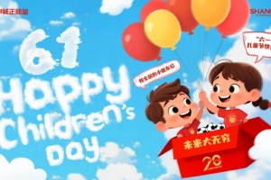 上海海港祝全国的小朋友们六一儿童节快乐，未来大无穷！